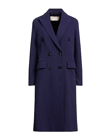 CIRCOLO 1901 Cappotto Viola 95% Cotone, 5% Elastan