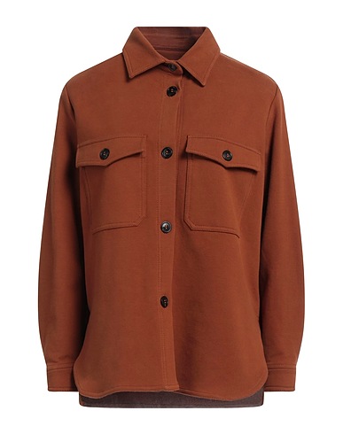 CIRCOLO 1901 Solid colour shirts & blouses 95% Cotton, 5% Elastane