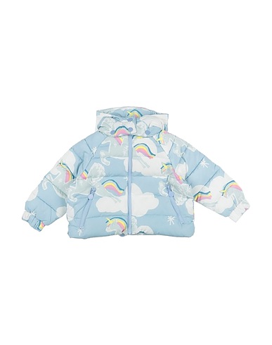 STELLA McCARTNEY KIDS Shell jacket Sky blue 100% Polyester