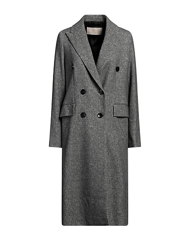 CIRCOLO 1901 Cappotto Grigio 95% Cotone, 5% Elastan