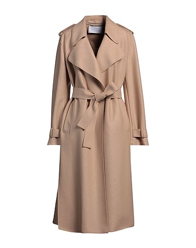HARRIS WHARF LONDON Cappotto Beige 100% Lana Vergine
