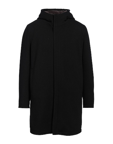GMS-75 Mantel Schwarz 49% Wolle, 39% Polyester, 12% Polyamid