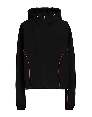 FERRAGAMO Jacket Black 84% Polyester, 16% Cotton