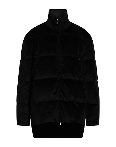 PAUL SMITH Shell jacket Black 100% Cotton, Feathers
