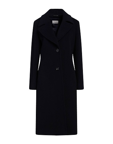 CINZIA ROCCA Coat Midnight blue 70% Wool, 20% Polyamide, 10% Cashmere