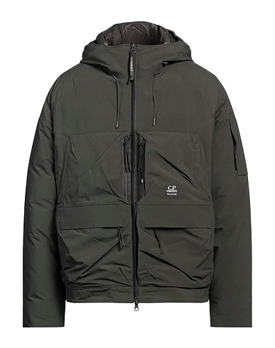 C.P. COMPANY Shell jacket Military green 100% Polyester