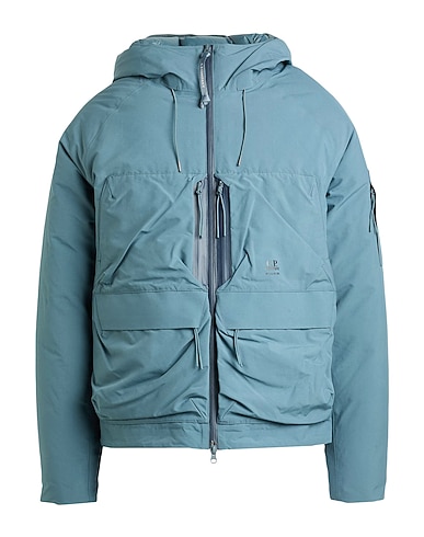 C.P. COMPANY Shell  jacket Slate blue 100% Polyester