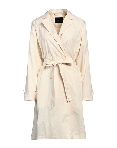 JOSEPH Double breasted pea coat Ivory 100% Cotton