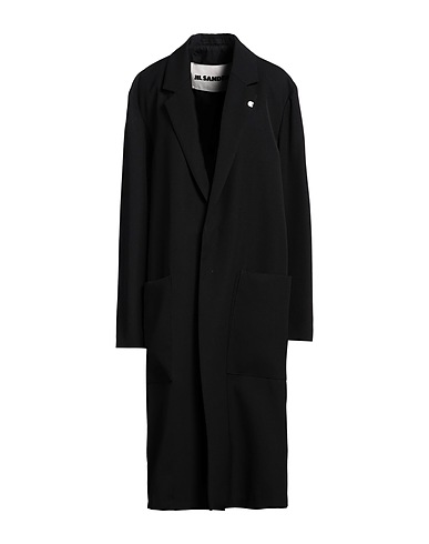 JIL SANDER Coat Black 100% Wool