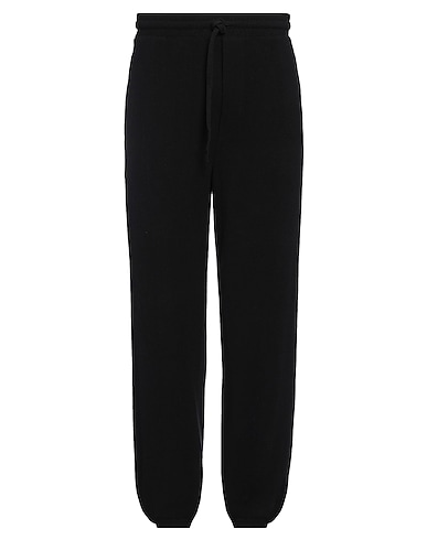 WINNIE NYC Casual trouser NERO 48% Cotton, 47% Acrylic, 5% Elastane