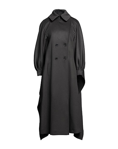 ALBERTA FERRETTI Coat Grey 95% Virgin Wool, 5% Cashmere