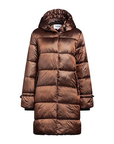BALDININI Shell jacket Brown 100% Polyamide