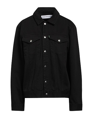 DEPARTMENT 5 Denim jacket Black 100% Cotton