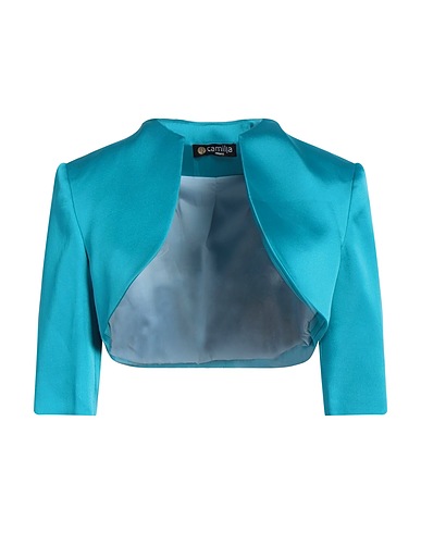 CAMILLA  Milano Jacket Turquoise 97% Polyester, 3% Elastane