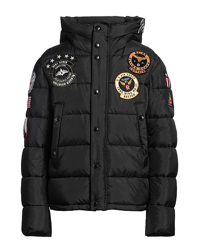 BLAUER. Piumino Nero 100% Poliestere