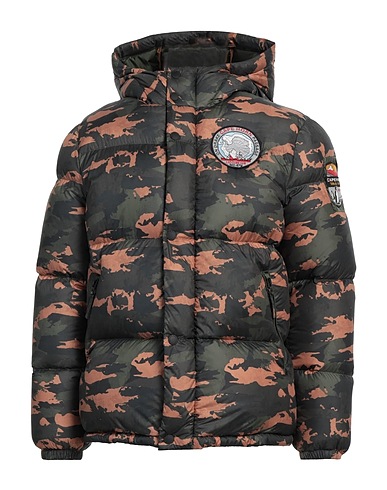 CAPE HORN Piumino Verde militare 100% Poliestere
