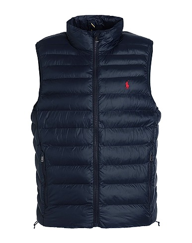 POLO RALPH LAUREN Vest Midnight blue 100% Recycled nylon