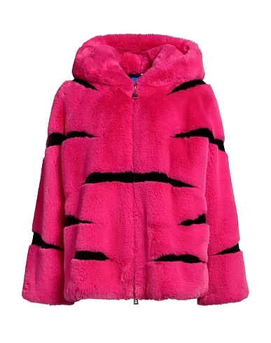 GLOX Teddy Coat Fucsia 100% Acrilico