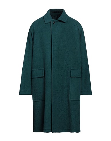 TAGLIATORE Coat Deep teal 80% Virgin Wool, 20% Polyamide