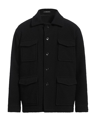 TAGLIATORE Jacket Black 80% Virgin Wool, 20% Polyamide
