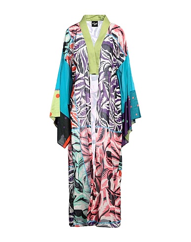 MIMI LIBERTÉ by MICHEL KLEIN Full-length jacket Lime green 100% Cotton