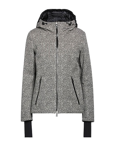 HERNO Shell jacket Black 100% Cotton, Polyurethane, Polyester, Polyamide, Elastane