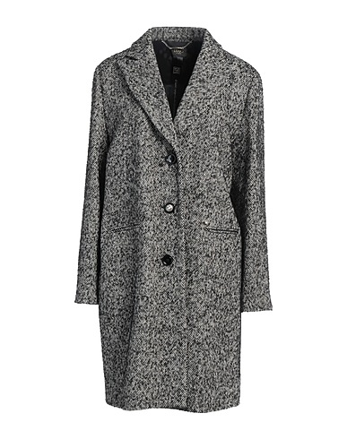 LIU •JO Coat Black 41% Cotton, 32% Acrylic, 18% Wool, 9% Polyester