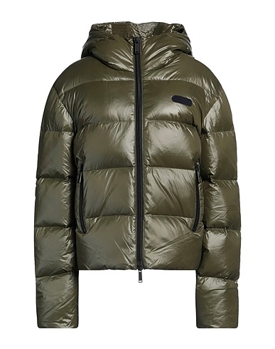 DSQUARED2 Shell jacket Military green 100% Polyamide