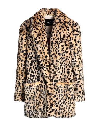 DSQUARED2 Teddy Coat Beige 67% Modacrilico, 17% Acrilico, 16% Poliestere