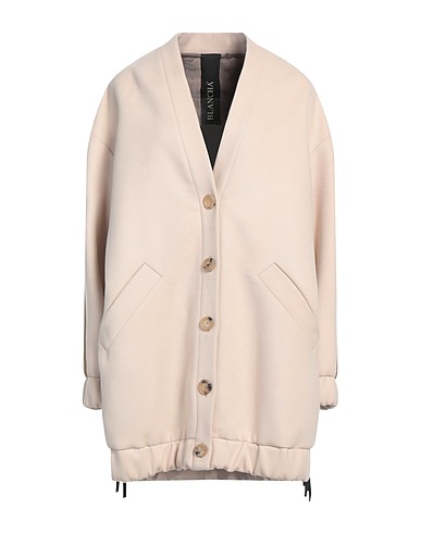 BLANCHA Coat Beige 100% Virgin Wool, Sheepskin