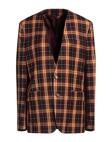 ETRO Jacket Burgundy 65% Polyester, 35% Viscose