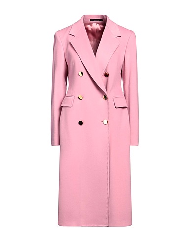 TAGLIATORE 02-05 Coat Pink 90% Virgin Wool, 10% Cashmere