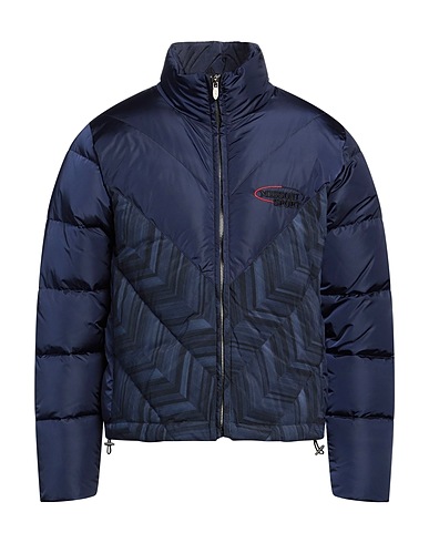 MISSONI Shell  jacket SPORT Navy 100% Polyamide