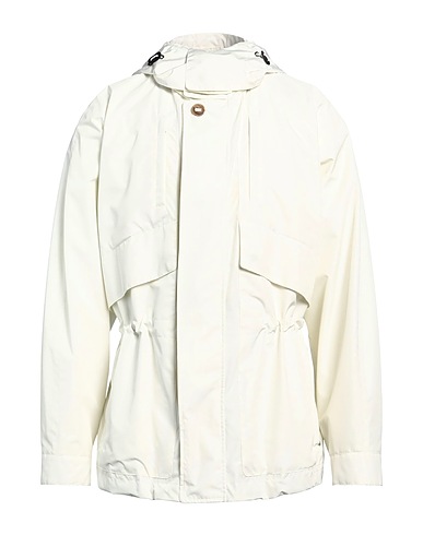 CORNELIANI ID Full-length jacket Off white 100% Polyester