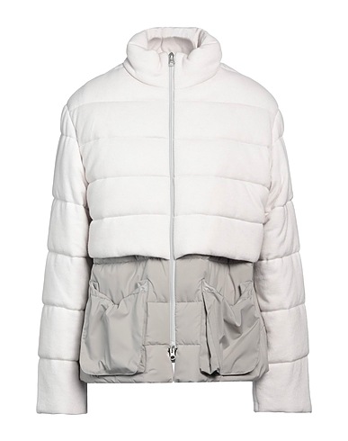GRAN SASSO Shell jacket Light grey 70% Virgin Wool, 20% Viscose, 10% Cashmere, Polyester