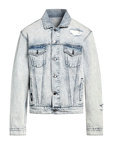 MSGM Denim jacket Blue 100% Cotton