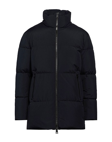 HERNO Shell jacket LAMINAR Midnight blue 100% Polyester, Polyurethane, Polyamide, Elastane