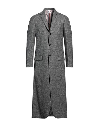 THOM BROWNE Cappotto Grigio 100% Lana
