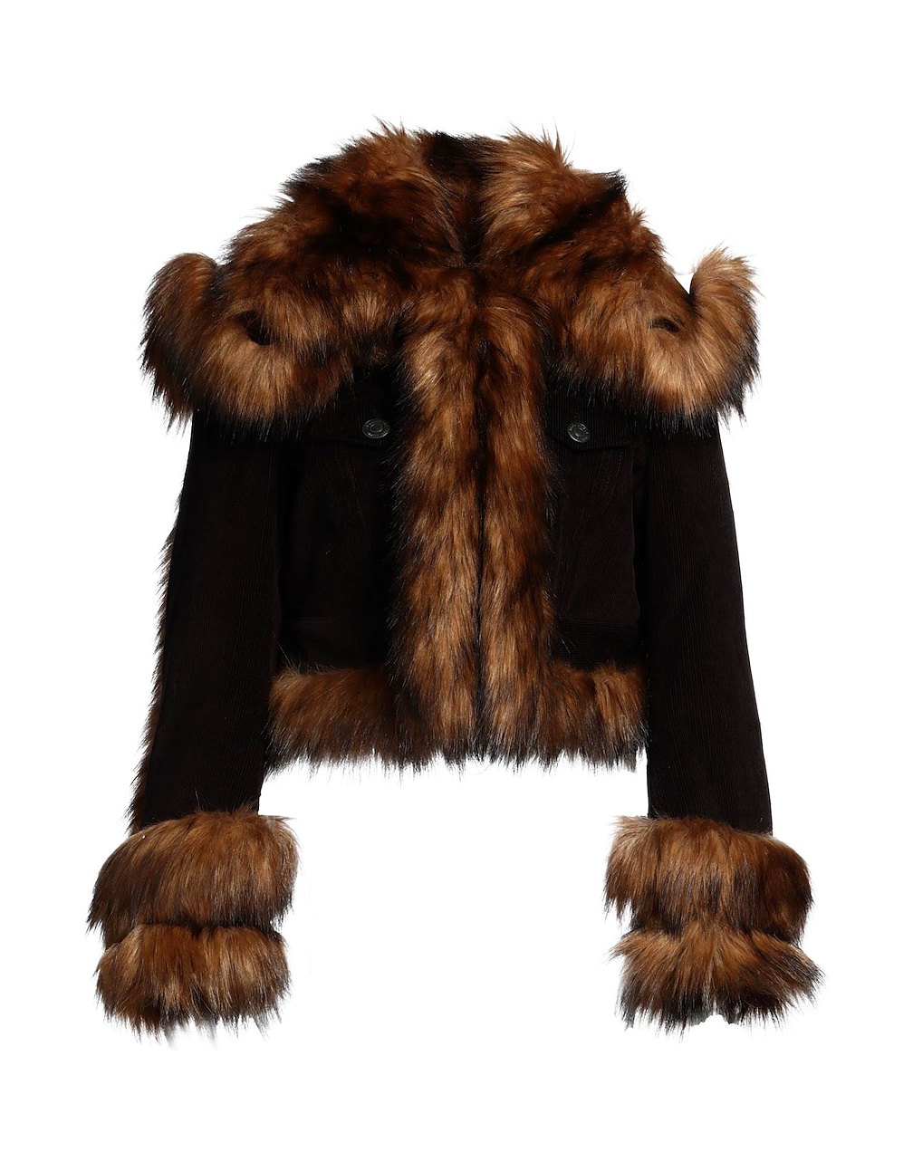 DSQUARED2 - Shearling- & Kunstfell