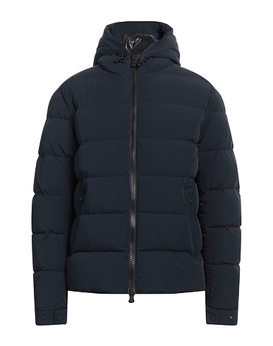 PEOPLE OF SHIBUYA Shell jacket Midnight blue 82% Polyamide, 18% Elastane