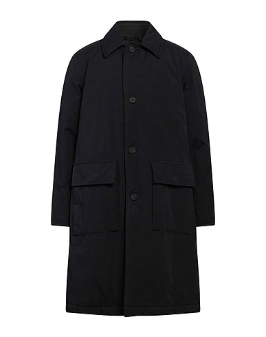 DOPPIAA コート ブラック コットン 45% / ポリエステル 39% / ナイロン 16%