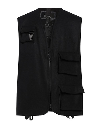 PALTÒ Gilet MIDDLE STUDIO X PALTÒ X ALBA OPTICS Black 75% Wool, 25% Polyamide