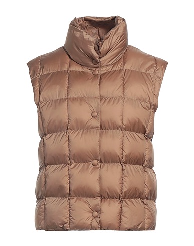 PALTÒ Gilet Light brown 100% Nylon