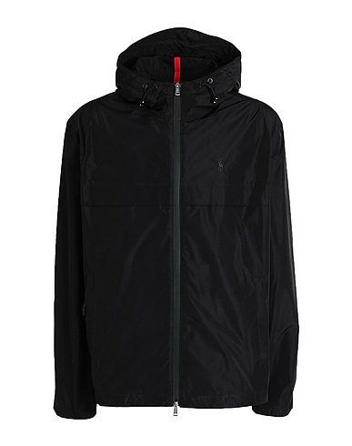 POLO RALPH LAUREN Jacket FULL-ZIP HOODED JACKET
 Black 66% Polyester, 34% Recycled polyester