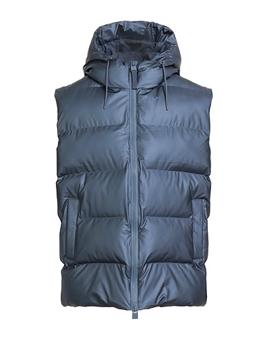 RAINS Weste Taubenblau 100% Polyester