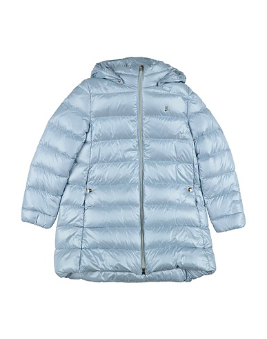 HERNO Shell jacket Light blue 100% Polyamide