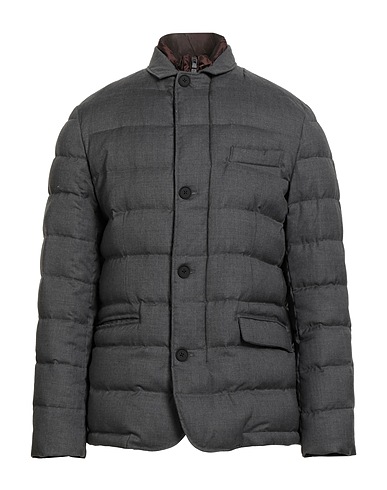 PEOPLE OF SHIBUYA Shell jacket Grey 100% Virgin Wool