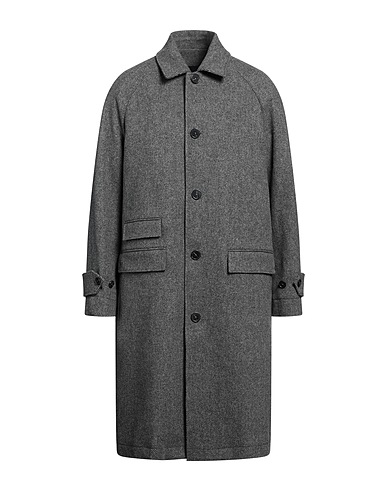 OFFICINE GÉNÉRALE Coat Grey 100% Wool