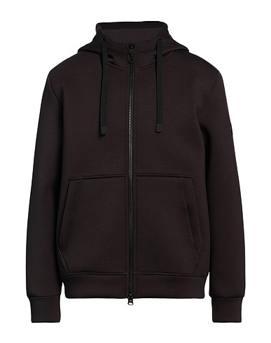 PEOPLE OF SHIBUYA Hoodie CIOCCOLATO 73% Polyester, 20% Viskose, 7% Elastan