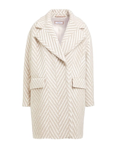 PESERICO Cappotto Beige 40% Lana Vergine, 31% Lana di alpaca, 26% Cotone, 2% Poliammide, 1% Seta